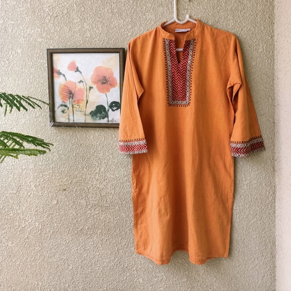 ✅UK12/LWestside Cotton Kurta!!NWOT.